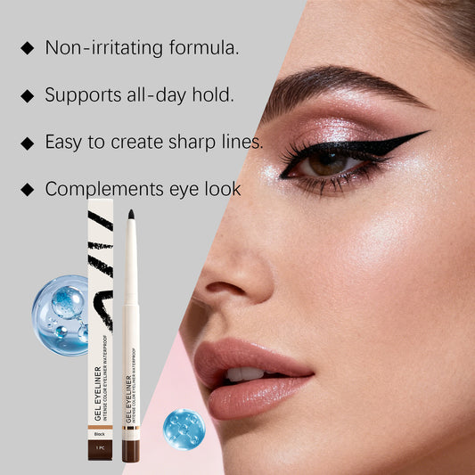 Zephoco Gel Eyeliner – Smooth Precision Waterproof Eye Pencil