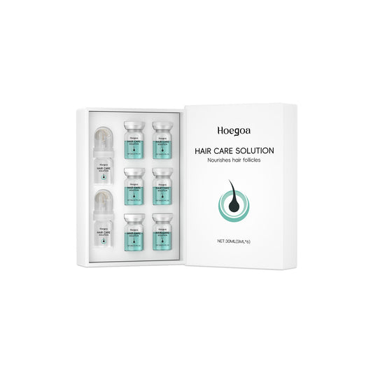 Hoegoa Hair Care Solution Set – Lightweight Nourishing Scalp Serum Ampoules 30ml (5ml × 6)