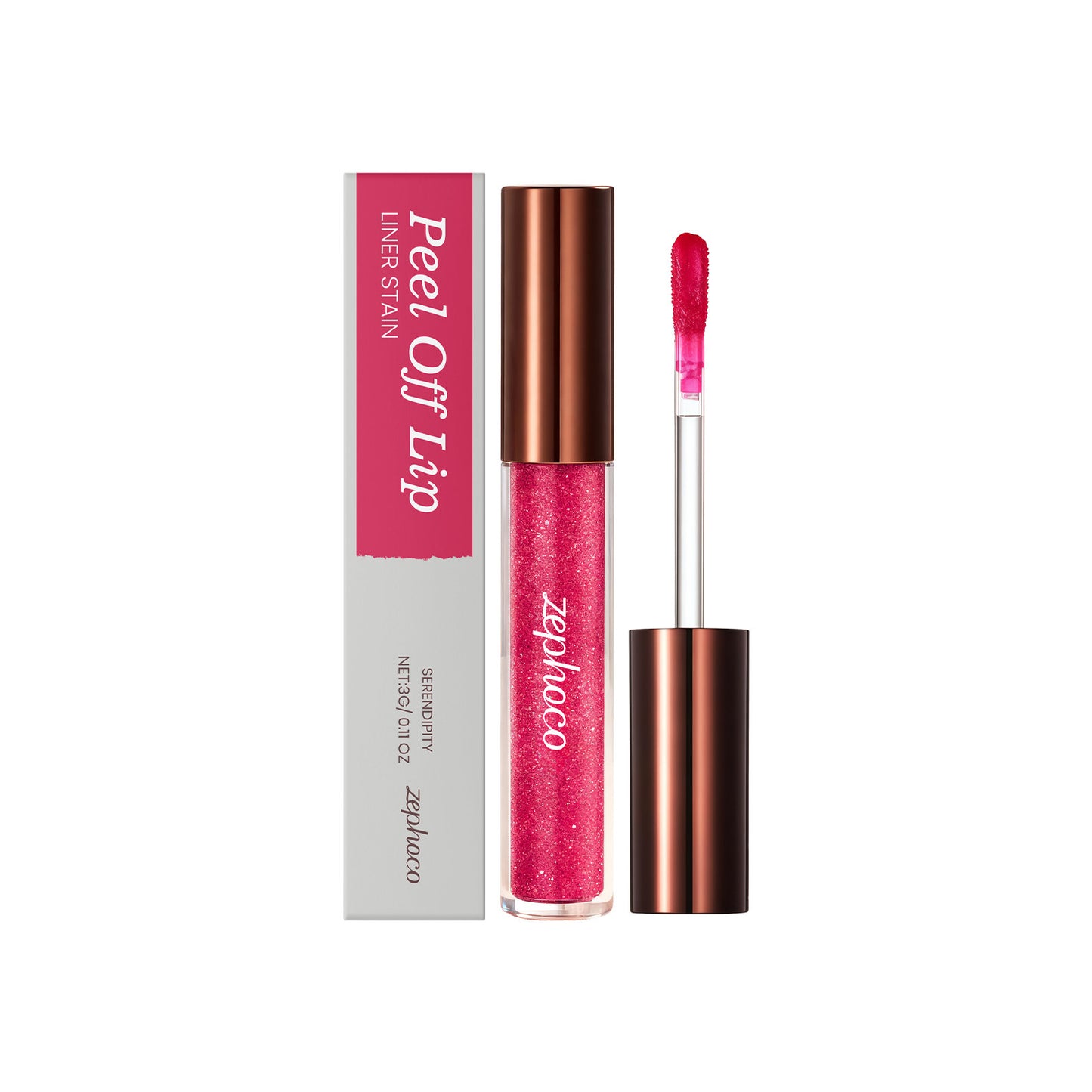 Zephoco Peel-Off Lip Tint – Long-Lasting Color, Smooth Texture & Easy Application