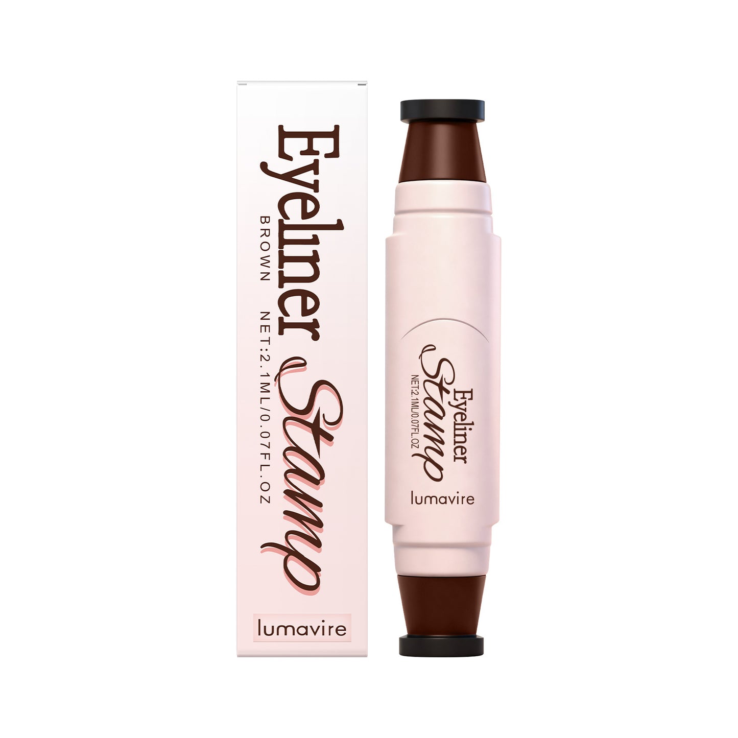 Dúo de sellos delineadores de ojos: set de maquillaje de ojos alados fácil