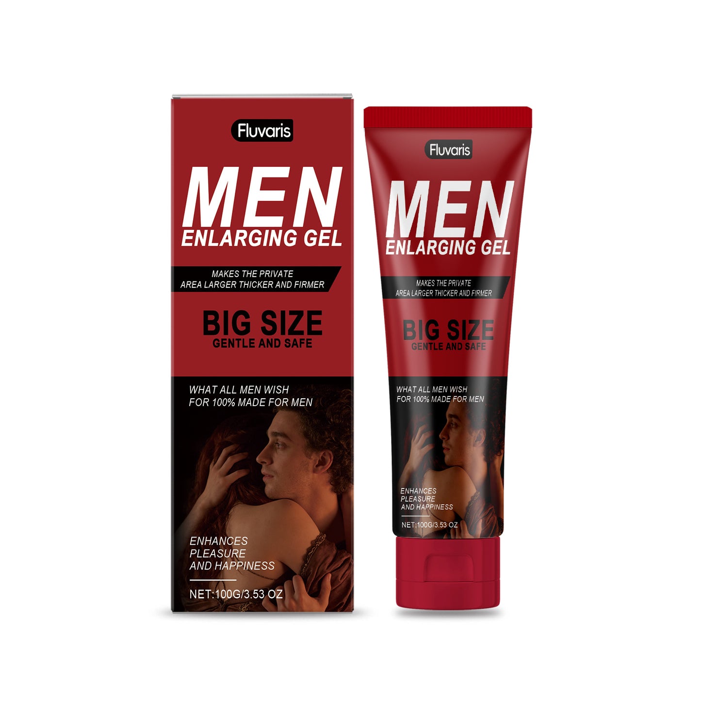 Fluvaris Mens Intimate Care Gel Lightweight Hydrating Body Care 100g