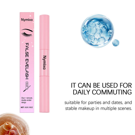 Nymixa Double-Ended False Eyelash Glue & Seal Pen – Long-Wear Lash Adhesive for DIY Lashes