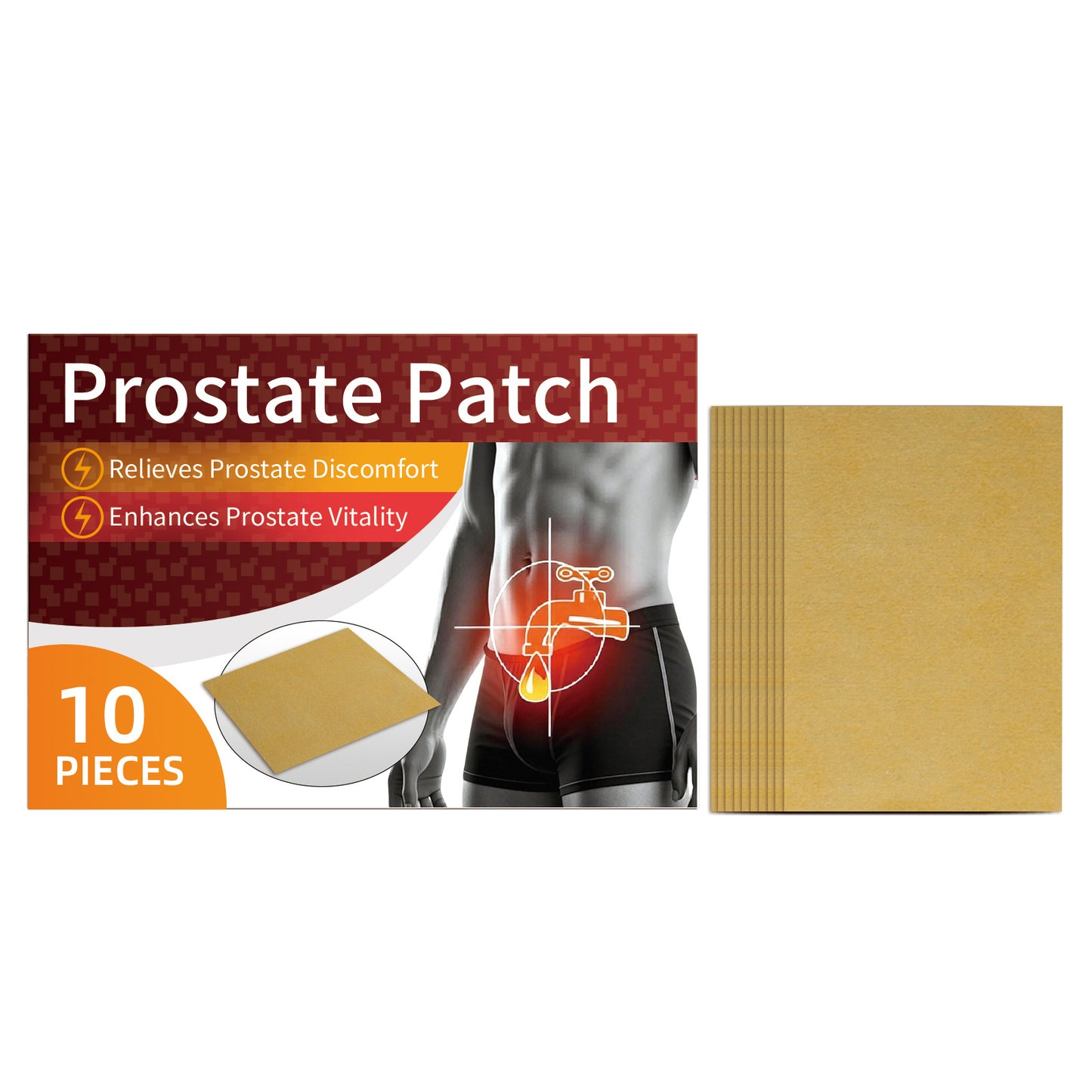 South Moon Prostate Care Warming Patch – Gentle Comfort Support • Daily Wellness贴片护理(10pcs)