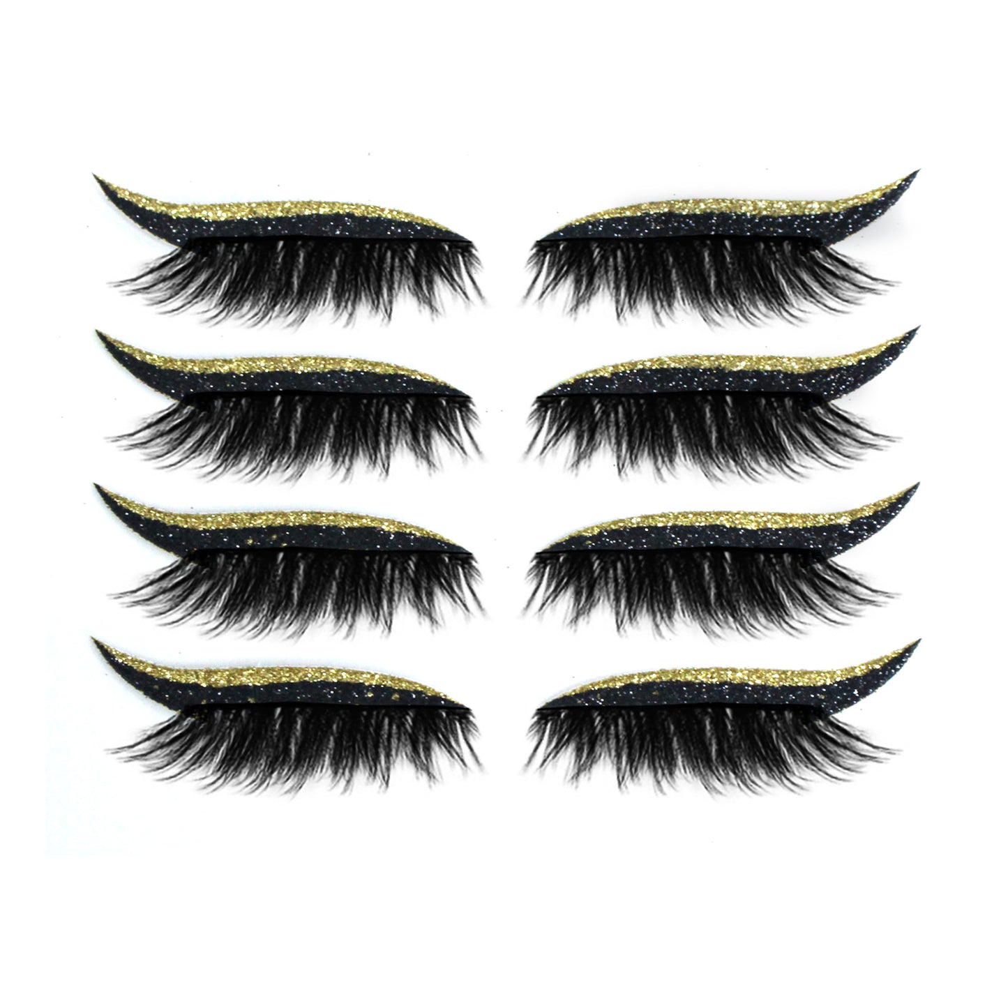 7-Color Multi-Style False Eyelashes Set – Soft, Lightweight & Easy for Beginners