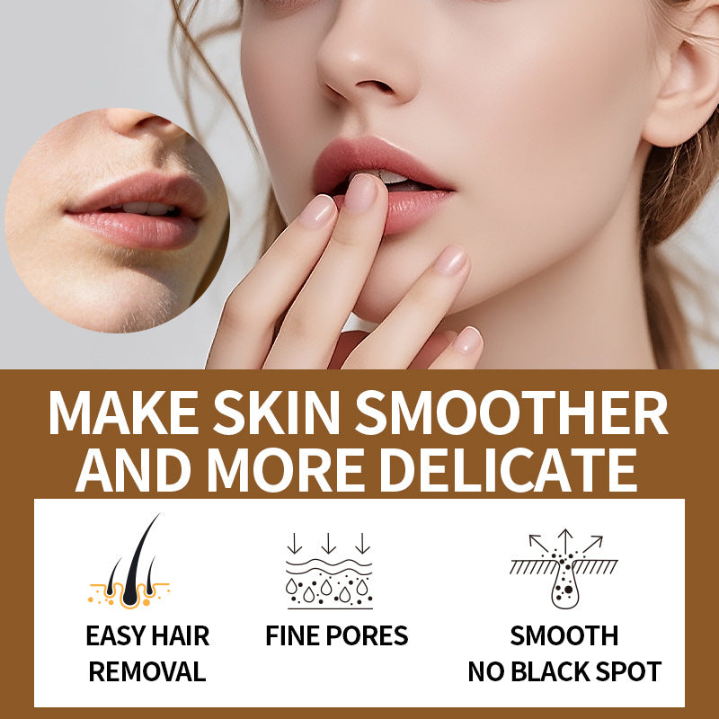 Coconut Oil Facial Hair Removal Cream – Gentle & Smooth Skin Care