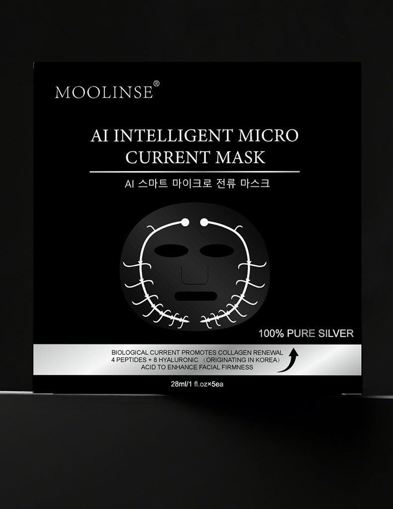 Smart Microcurrent Collagen Face Mask – Hydration & Firming Skincare Device
