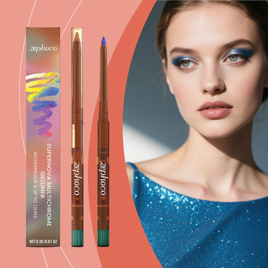Zephoco Supernova Multichrome Gel Eyeliner – Color-Shifting Eye Liner Pen