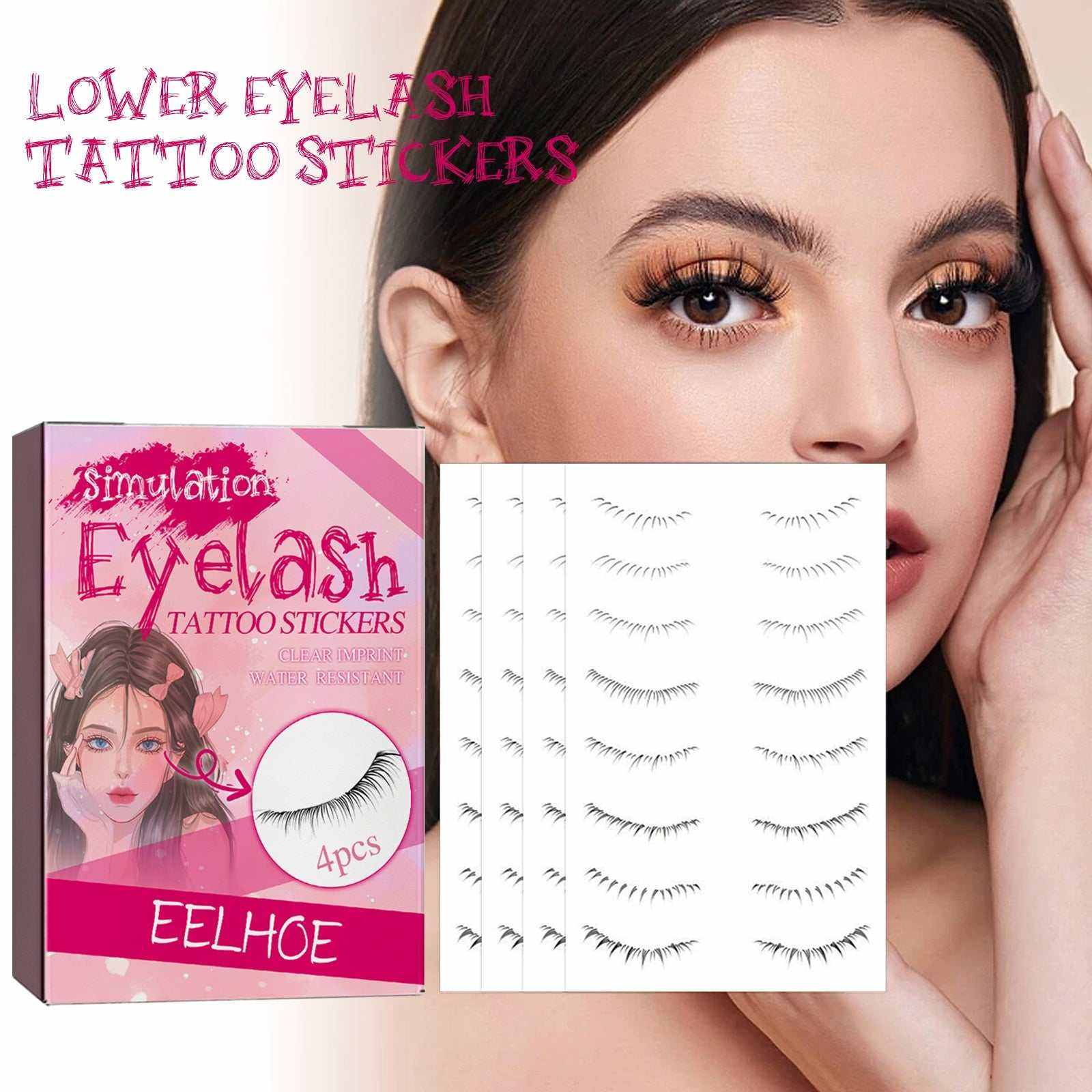 EELHOE Lazy Eyelash Stickers alt