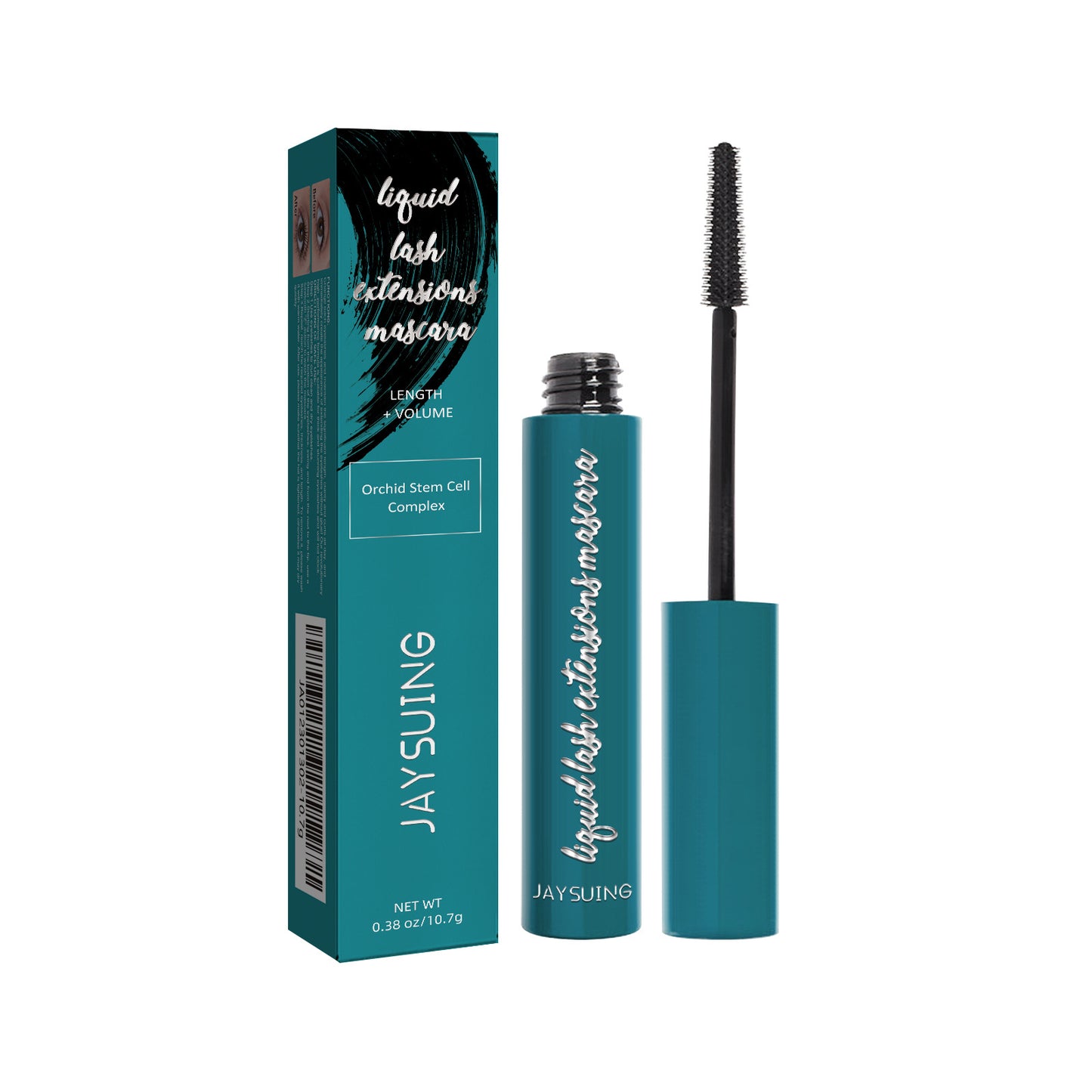 JAYSUING Lengthening & Volumizing Black Mascara – Long-Lasting, Smudge-Resistant Formula