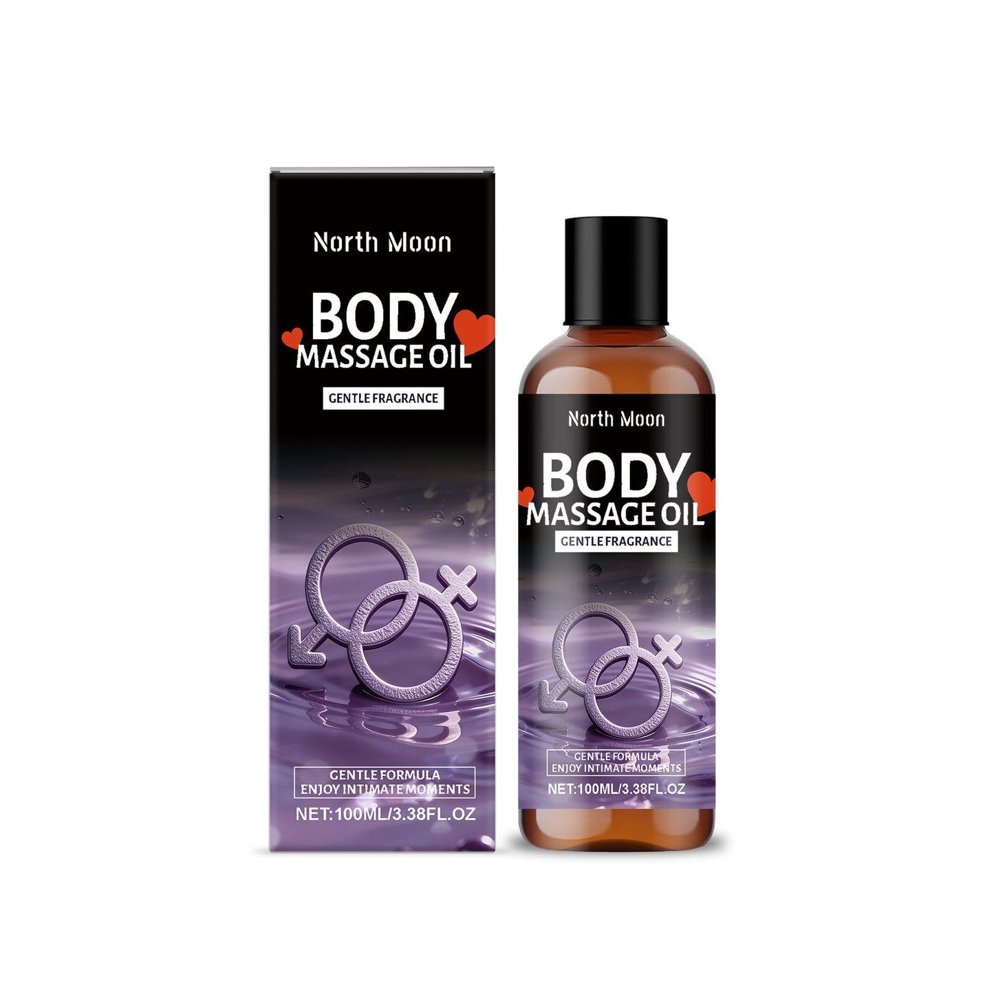 Fluvaris Body Massage Oil – Gentle Fragrance • Lightweight Hydrating • Daily Body Care (100ml)
