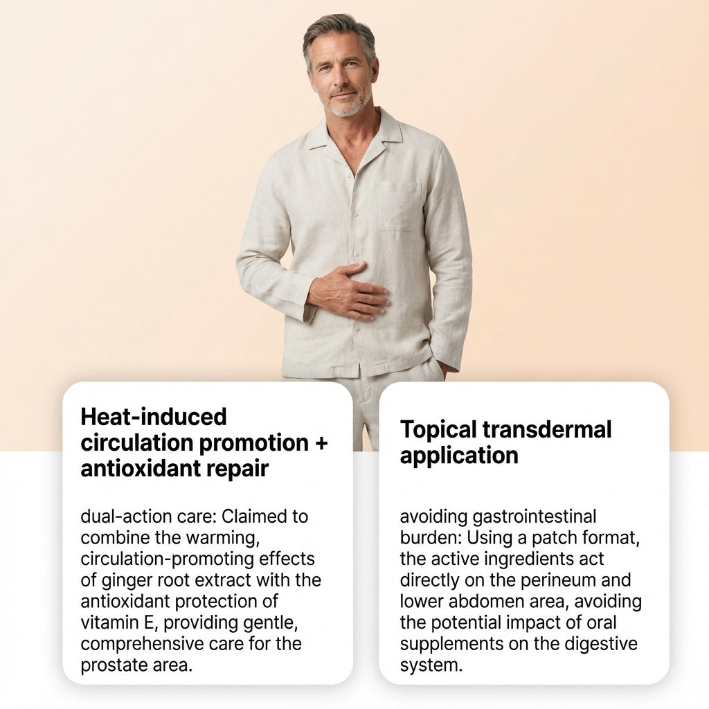 South Moon Prostate Care Warming Patch – Gentle Comfort Support • Daily Wellness贴片护理（10pcs）