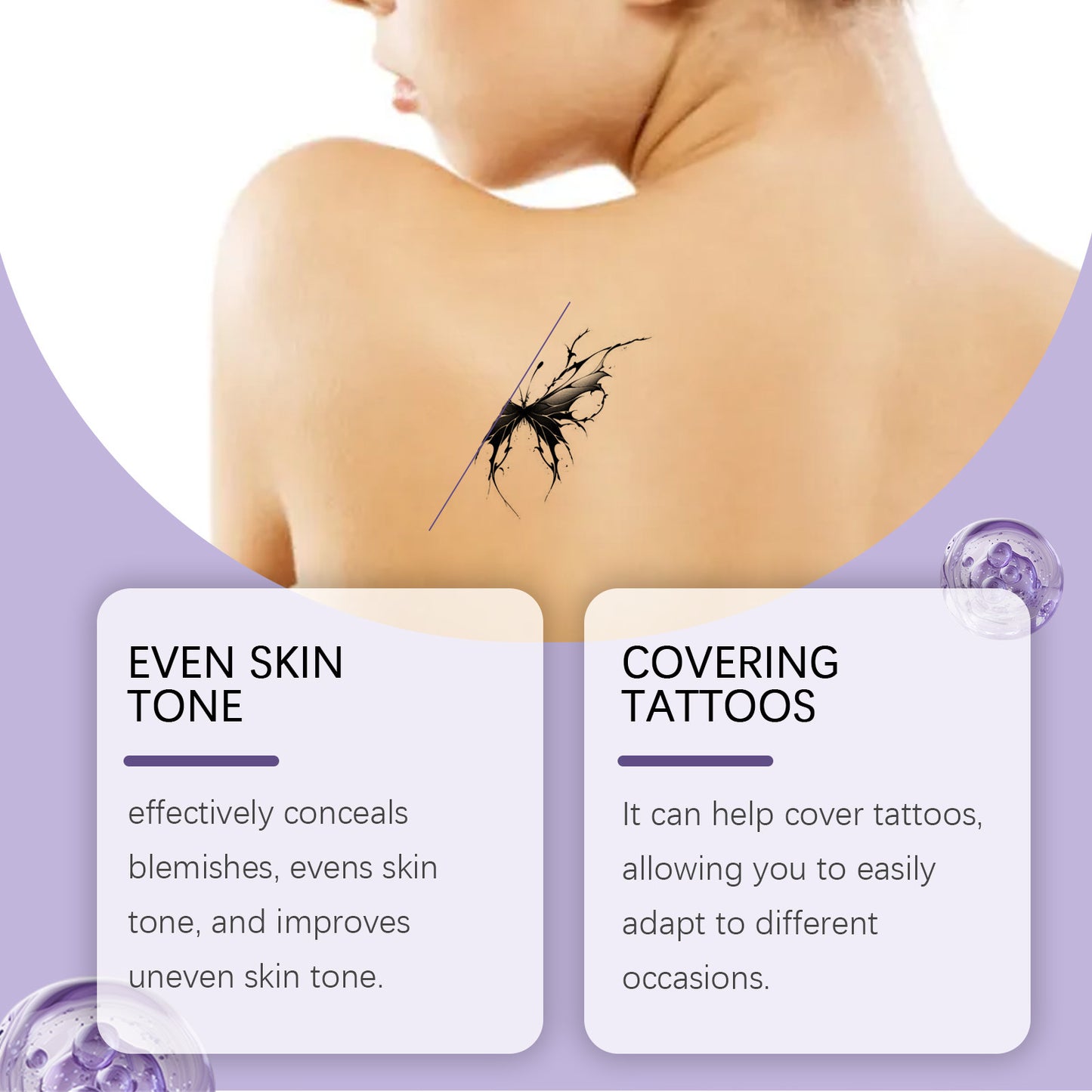 EELHOE Body Coverage Perfecting Concealer Cream – Long-Lasting Natural Finish