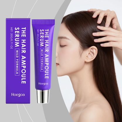 Suero capilar en ampolla Hoegoa: hidratación ligera y cuidado reconfortante para el cuero cabelludo