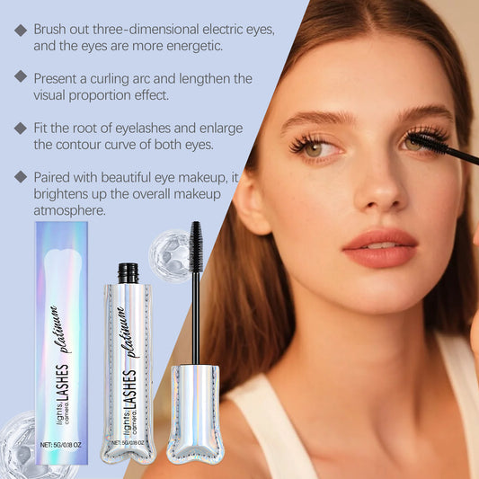 Lights Lashes Volumizing Mascara — Curl-Enhancing, Smooth-Coating & Natural Lift Effect