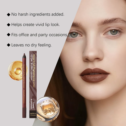 Zephoco Creamy Lip Liner – Smooth Definition & Vivid Lip Look