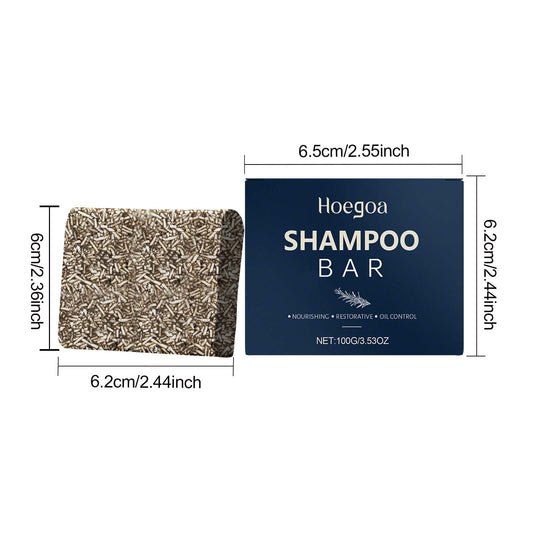 Hoegoa Nourishing Shampoo Bar – Restorative & Oil Control for Sensitive Scalps 100g