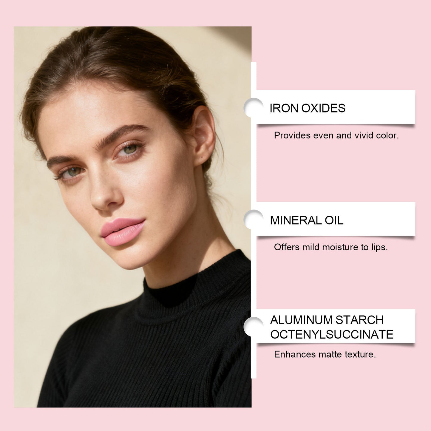 Zephoco Matte Lip Liner – Long-Wear Lipstick Pencil for Defined Lips