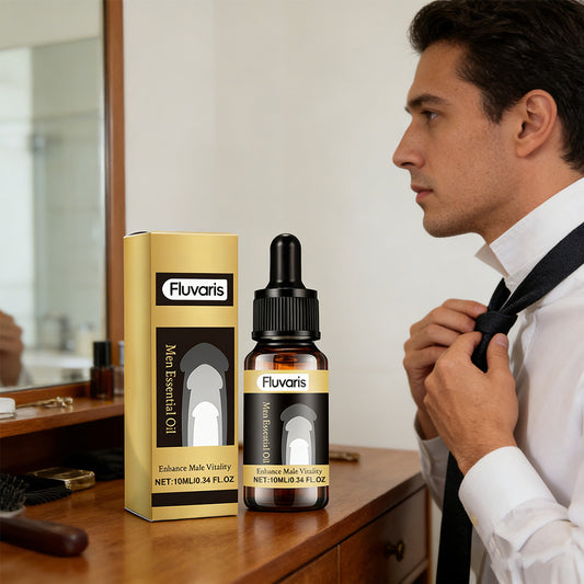 Fluvaris Men’s Essence Oil | Lightweight Hydrating Intimate Skin Care | 10ml
