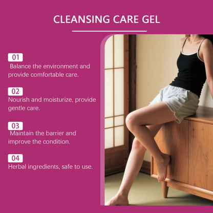 Laniska Women’s Cleansing Care Gel – Gentle Intimate Hygiene Support • Daily Fresh Comfort (15ml × 5pcs)