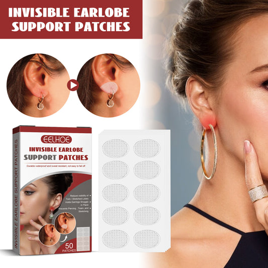 EELHOE Invisible Earlobe Support Patches – Lightweight Earring Support Pads