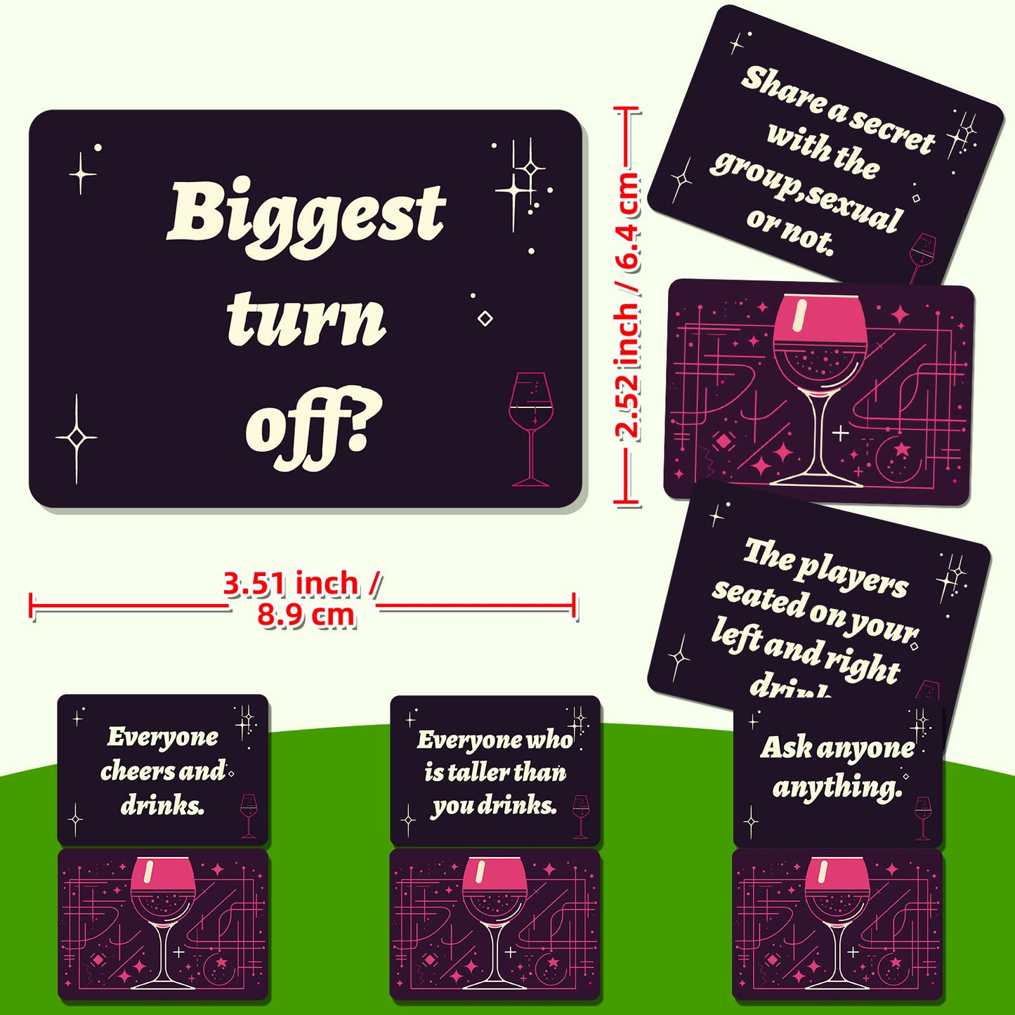 Jeu de cartes à boire pour adultes – Brise-glace amusant pour les groupes (50 cartes) (18+)