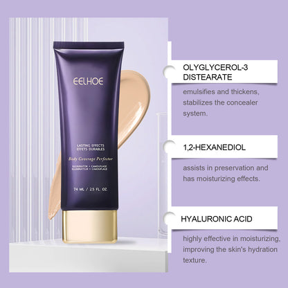 EELHOE Body Coverage Perfecting Concealer Cream – Long-Lasting Natural Finish