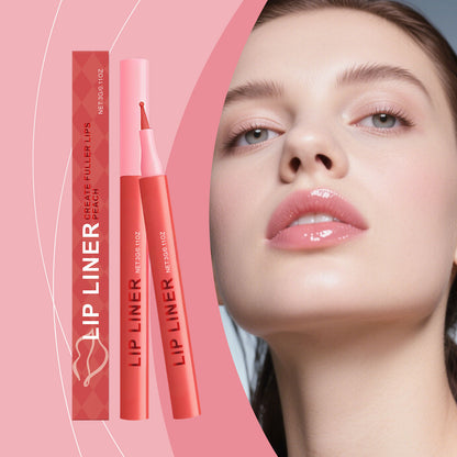 Lápiz delineador de labios de precisión: control suave, definición de labios de larga duración