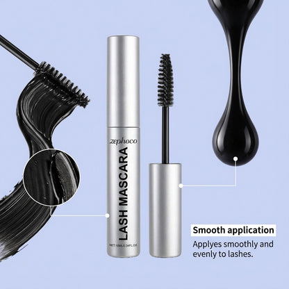 Zephoco Lash Mascara – Lengthening & Volumizing Waterproof Formula