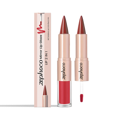 Zephoco Nourishing Dual-Ended Lipstick & Lip Gloss