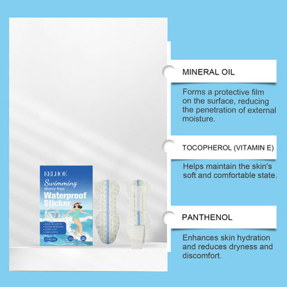 EELHOE Swimming Waterproof Body Protection Sticker – Moisture Shield & Skin Comfort Care • Daily Outdoor Use (2pcs)