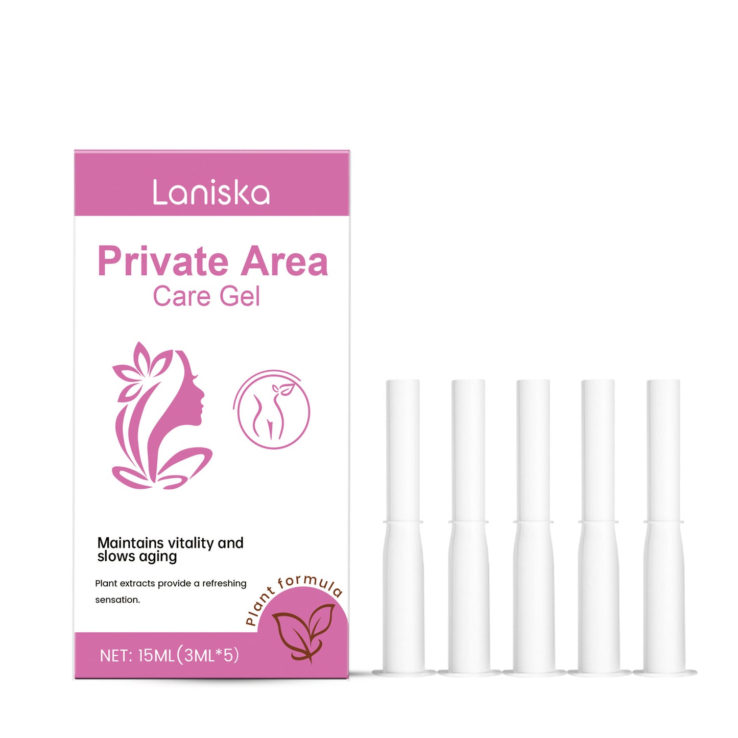 Laniska Private Area Care Gel for Women – Gentle Moisturizing Intimate Care • Daily Comfort Support (15ml)