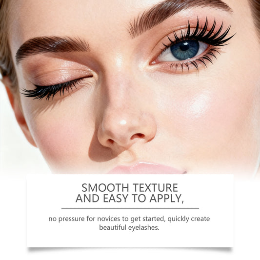 Zephoco 2-in-1 Eyelash Glue & Seal – Long-Lasting Hold, Clear Finish, No Residue