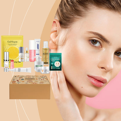 Skincare & Makeup Mystery Blind Box – Assorted Beauty Essentials Gift Set