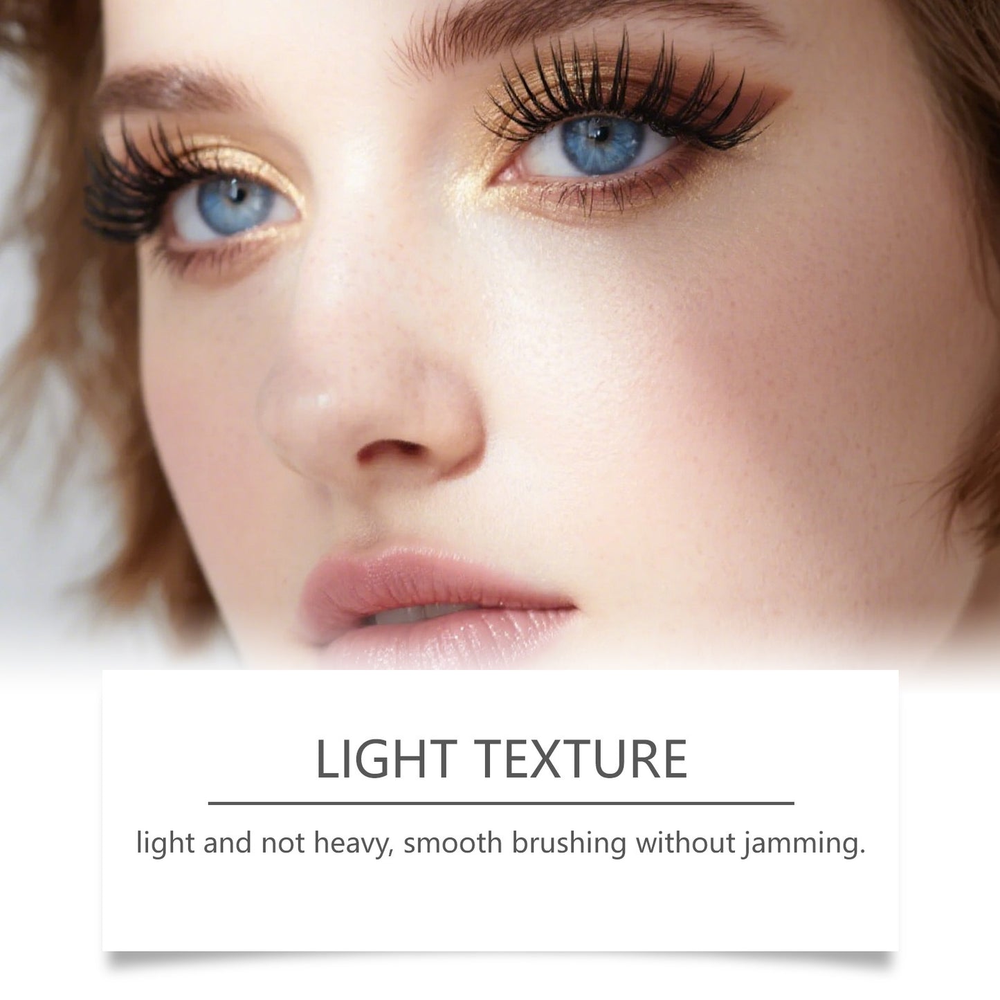 Máscara de pestañas voluminizadora Lights Lashes: realza los rizos, suaviza las pestañas y tiene un efecto lifting natural.