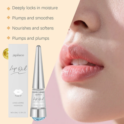 Zephoco Long-Lasting Hydrating Lip Oil – Nourishing & Soft Finish