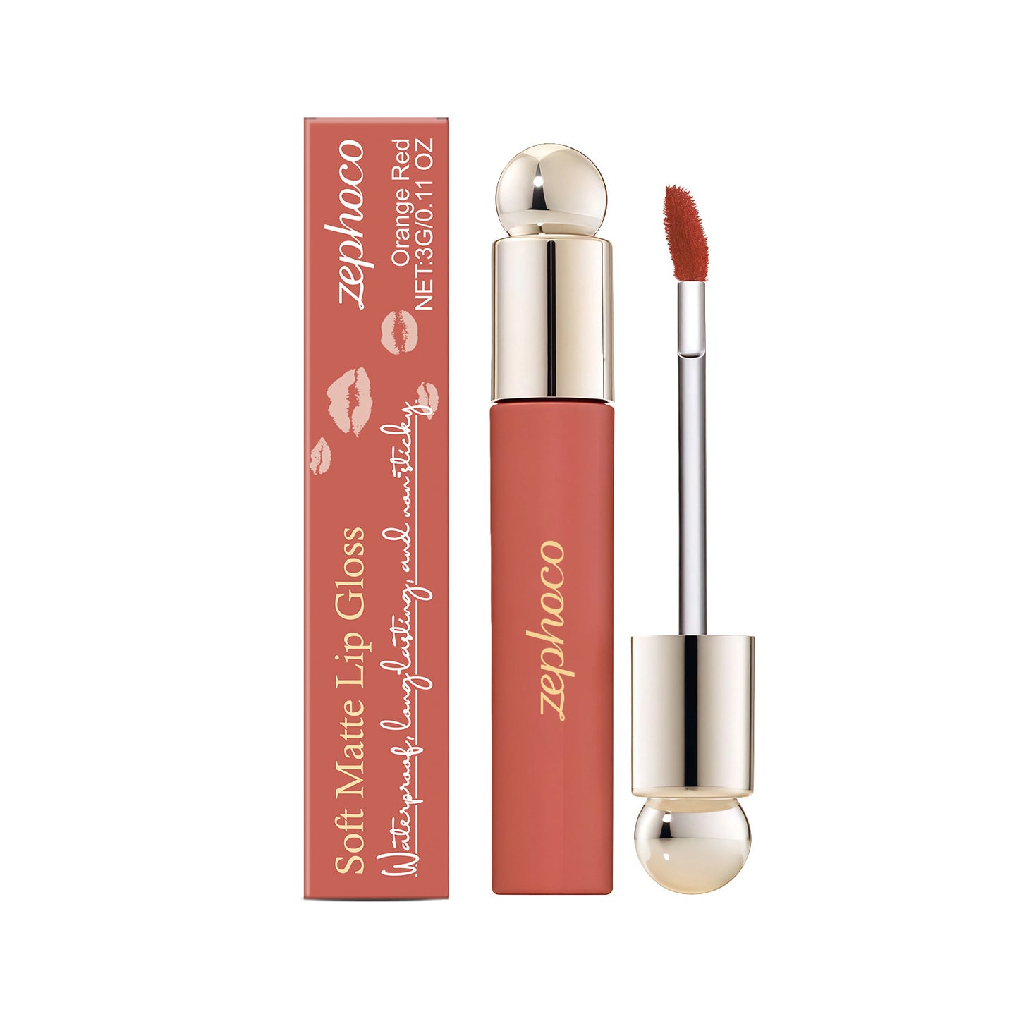 Zephoco Velvet Liquid Lipstick – Long-Lasting & Comfortable Wear