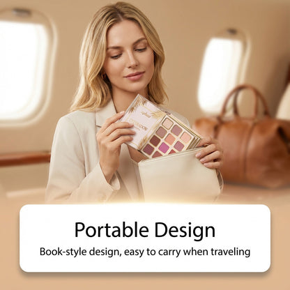 Zephoco Eyeshadow Mini Palette – Rich Pigment & Long-Lasting Smooth Finish