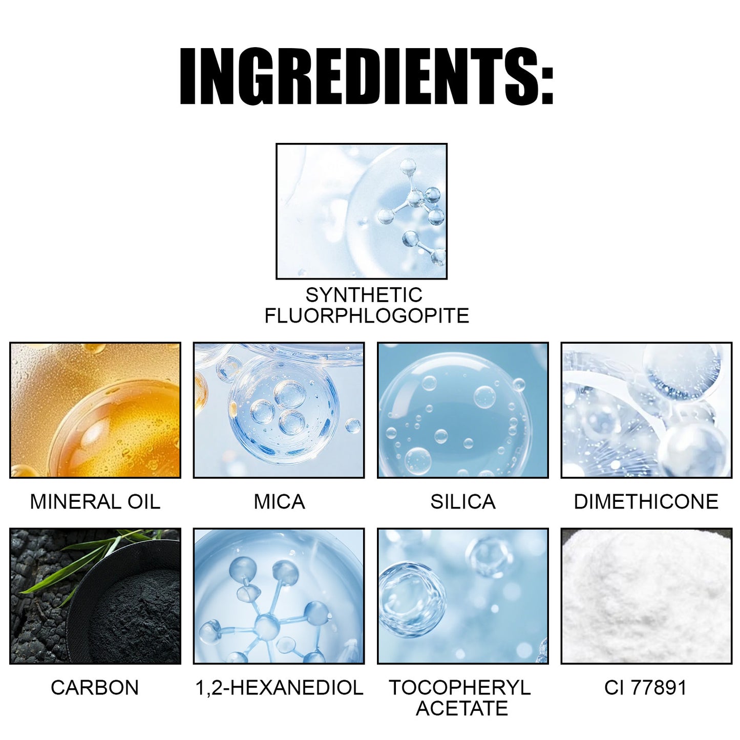 Sombra de ojos en barra multiusos Zephoco: fórmula de mezcla suave, duradera y que no se corre.