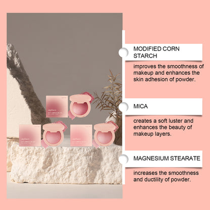 Zephoco Soft Luminous Blush: rubor en polvo ligero y brillante con acabado de brillo natural