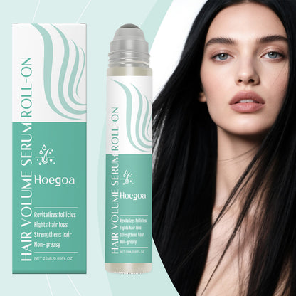 Sérum roll-on Hoegoa Hair Volume: hidratación ligera y cuidado diario del cuero cabelludo (28 ml)