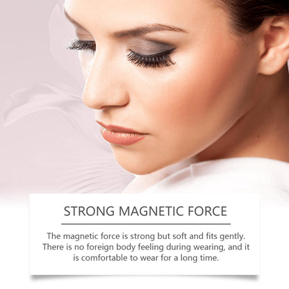 Nymixa Magnetic False Eyelashes Kit with Storage Case – Reusable No-Glue Lash Set