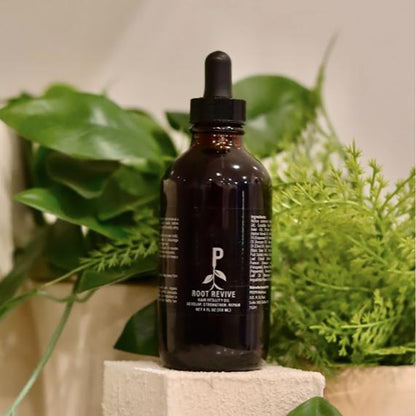 Aceite revitalizante para el cabello Root Revive – Aceite capilar nutritivo para el cuero cabelludo (118 ml)