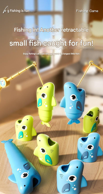 Fishing Adventure Tabletop Game – Extendable Fishing Toy for Kids & Family Interactive Play