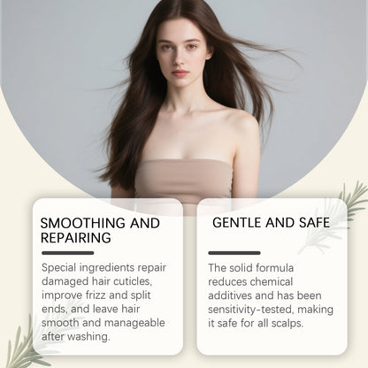 Champú de romero Hoegoa: para un cabello más grueso y saludable (60 g)