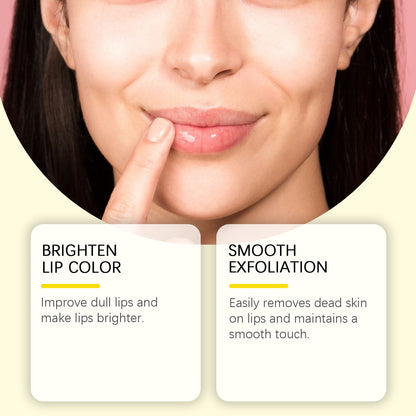 Hoygi Coco-Luscious Lip Scrub – Gentle Exfoliation, Moisturizing & Refreshing Care