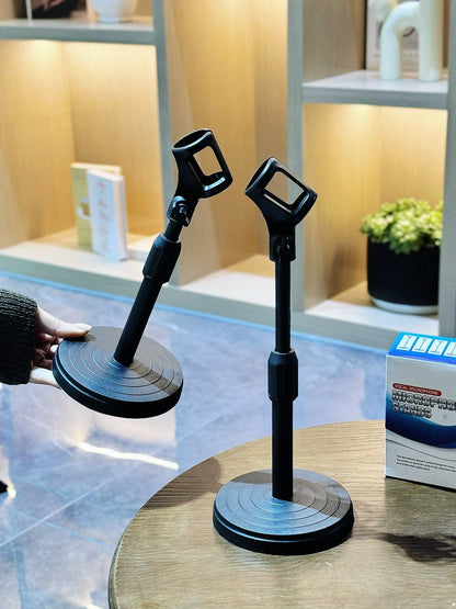 Support de microphone de table réglable – Support de micro flexible pour le streaming, le podcast et le chant