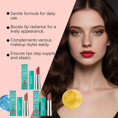Zephoco Smoothing Lipstick – Glossy Finish & Comfortable Wear