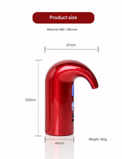 Electric Wine Aerator & Pourer – USB Rechargeable Automatic Wine Decanter