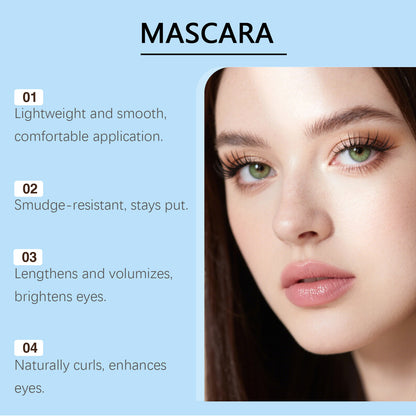 Zephoco Everyday Volumizing Mascara – Smooth, Even-Coating & Natural Lift Effect