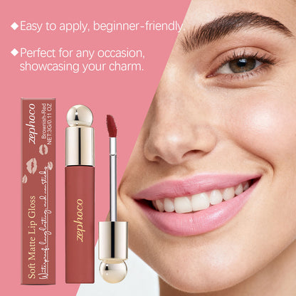 Zephoco Velvet Liquid Lipstick – Long-Lasting & Comfortable Wear